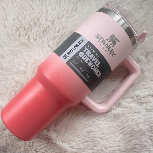 Stanley Other - Stanley Adventure 40oz Stainless Steel Quencher Tumbler Petal Coral Ombré